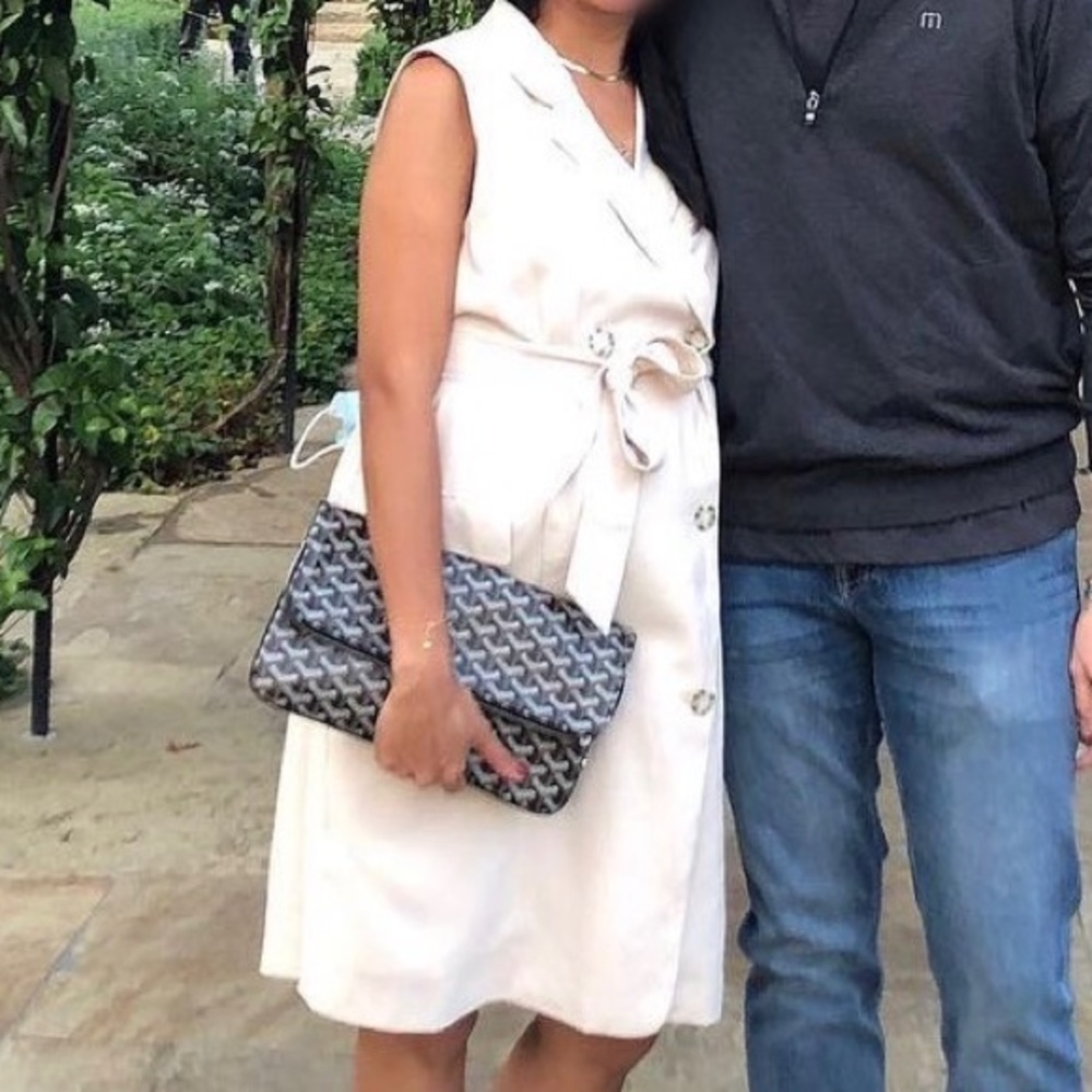 H&M Maternity dress- cream color